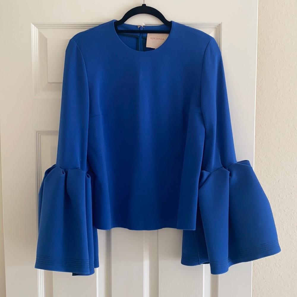 Roksanda bell sleeve top